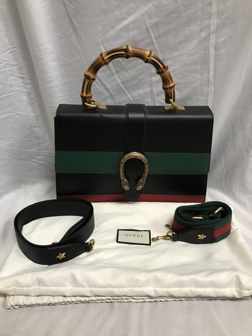 Gucci 421999 Dionysus Bamboo Handle Color-block Large Two-way Bag PPSJKI349785